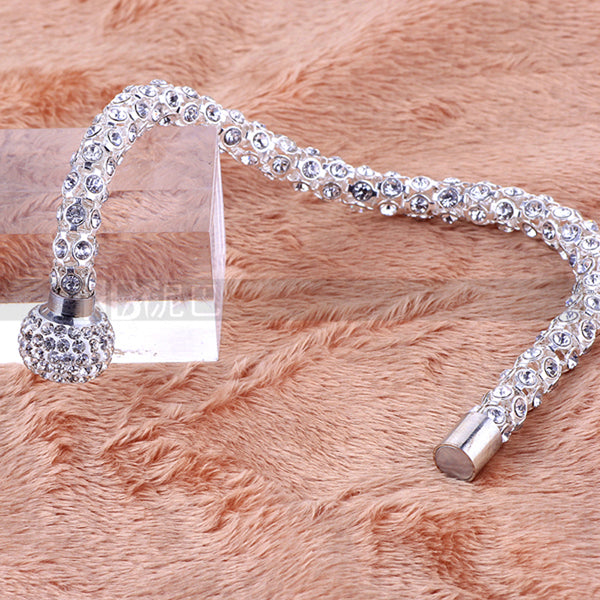 Silver Crystal Bracelet
